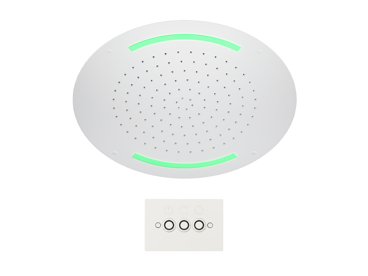 Soffione a soffitto con cromoterapia Ø 550 mm ZEN SHOWER_ZS0C0035 -1