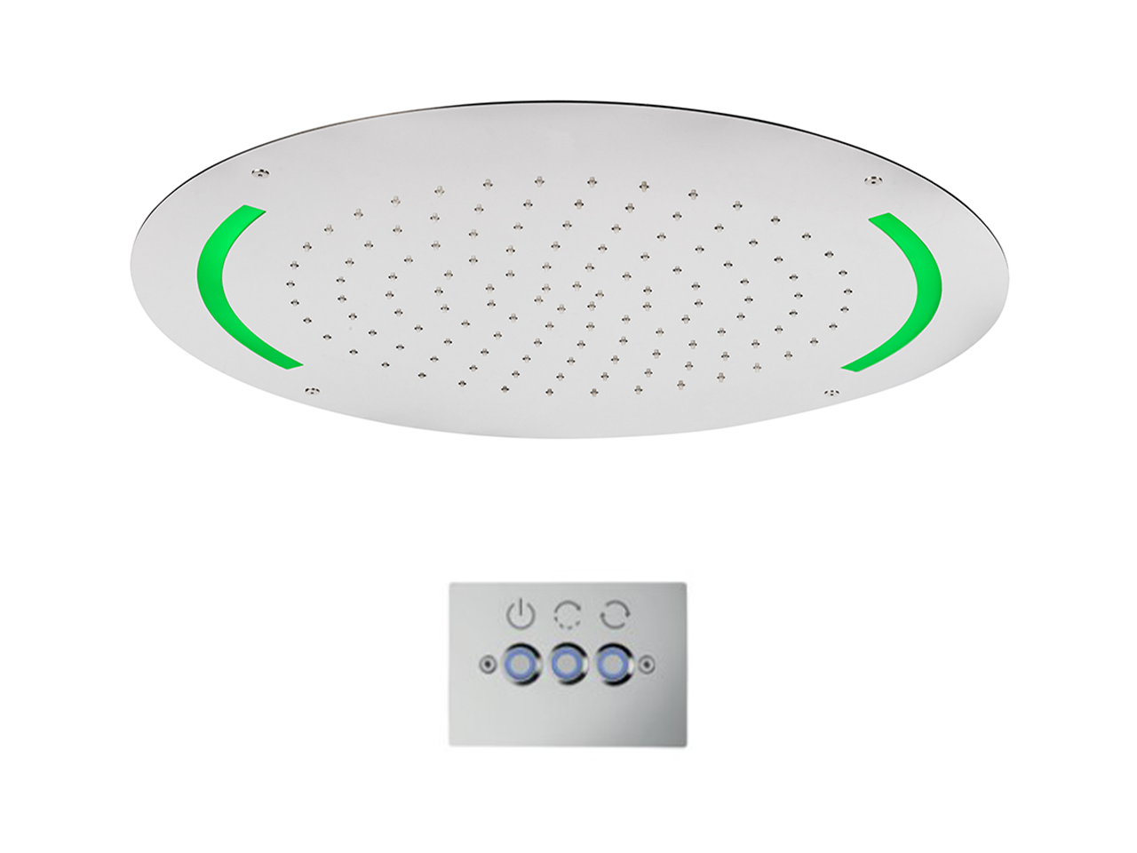 CisalSoffione a soffitto con cromoterapia Ø 550 mm ZEN SHOWER_ZS0C0035