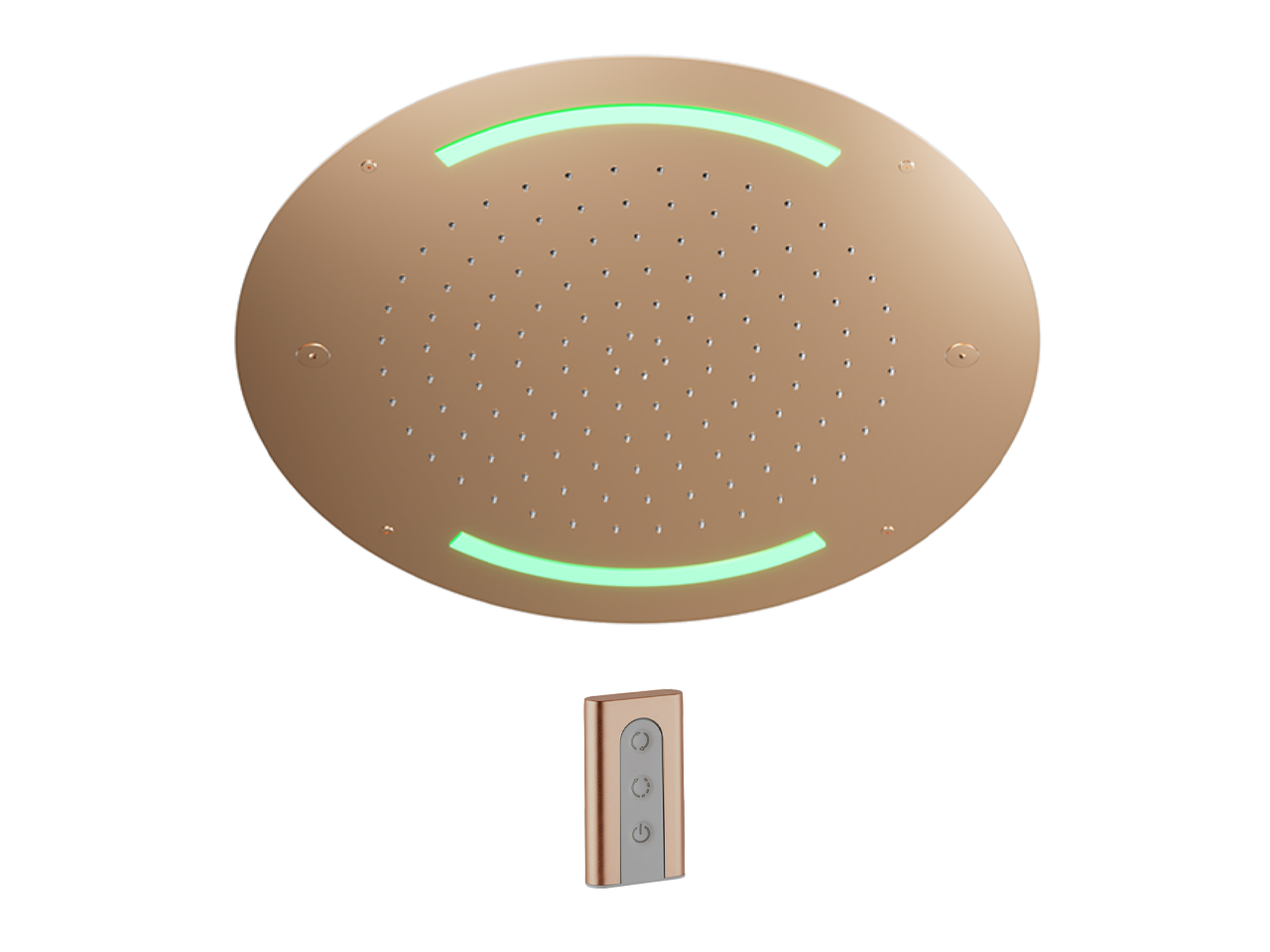 Soffione a soffitto con cromoterapia Ø 550 mm WELLNESS_ZS0C0040 -1