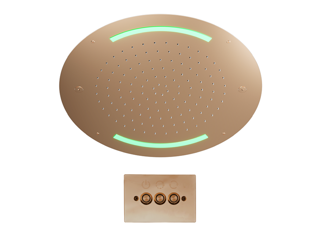 Soffione a soffitto con cromoterapia Ø 550 mm WELLNESS_ZS0C0045 -1