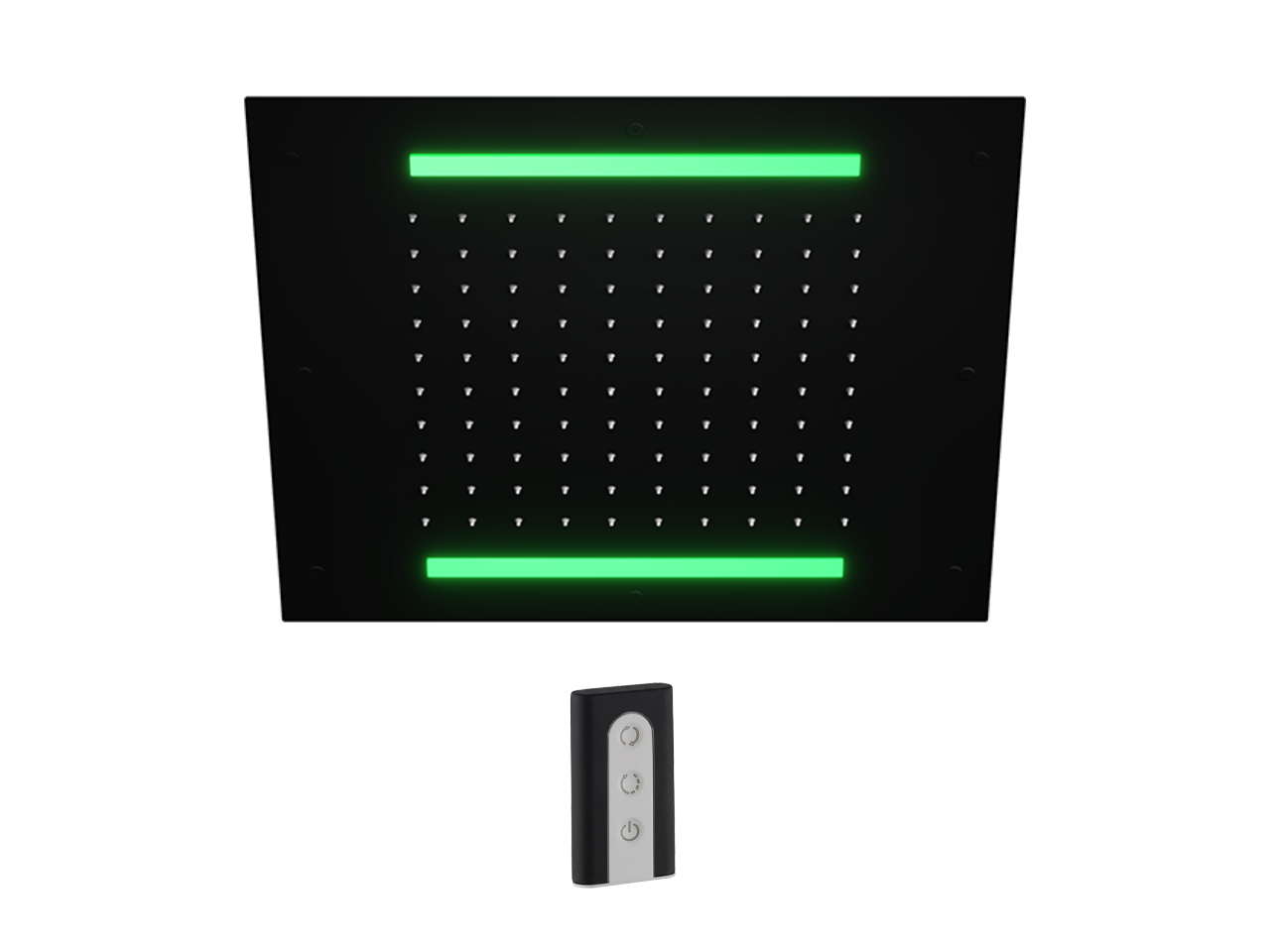 Soffione a soffitto con cromoterapia 430x430 mm ZEN SHOWER_ZS0C0050 -1