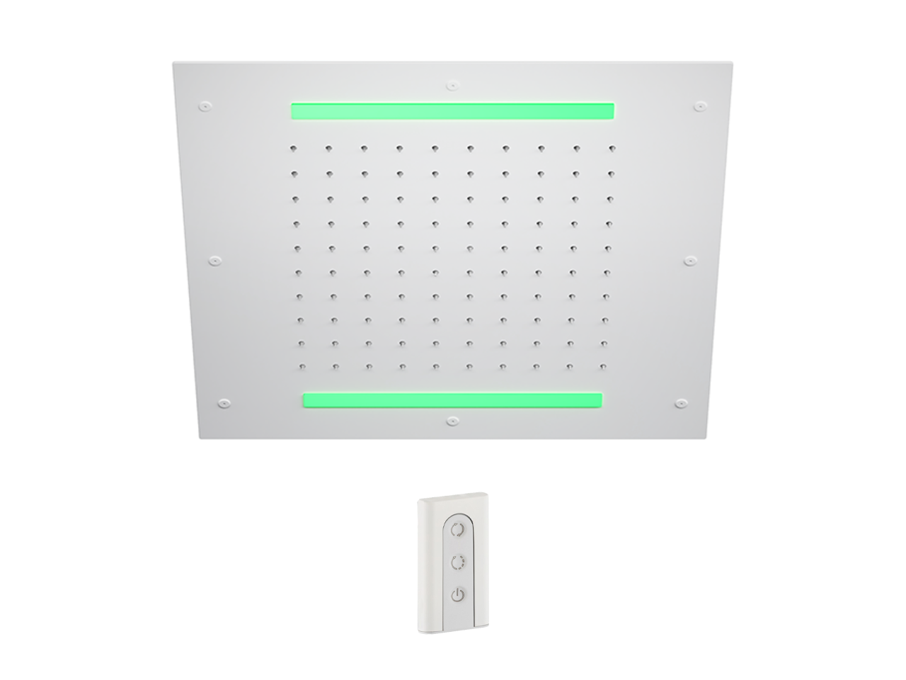 Soffione a soffitto con cromoterapia 430x430 mm ZEN SHOWER_ZS0C0050 -1