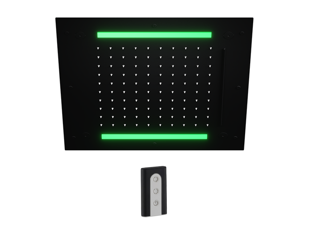 Soffione a soffitto con cromoterapia 430x430 mm WELLNESS_ZS0C0060 -1