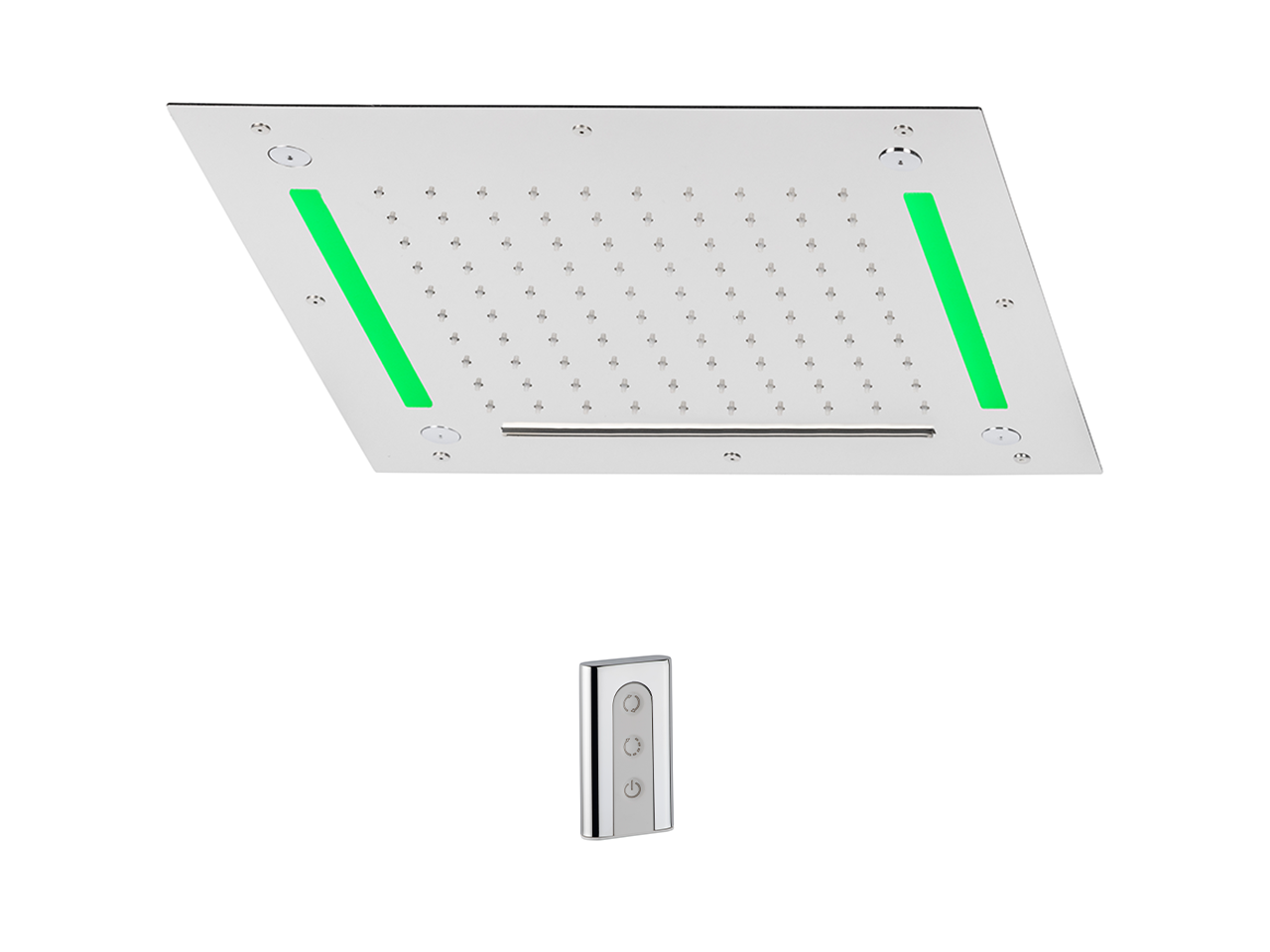 CisalSoffione a soffitto con cromoterapia 430x430 mm ZEN SHOWER_ZS0C0060