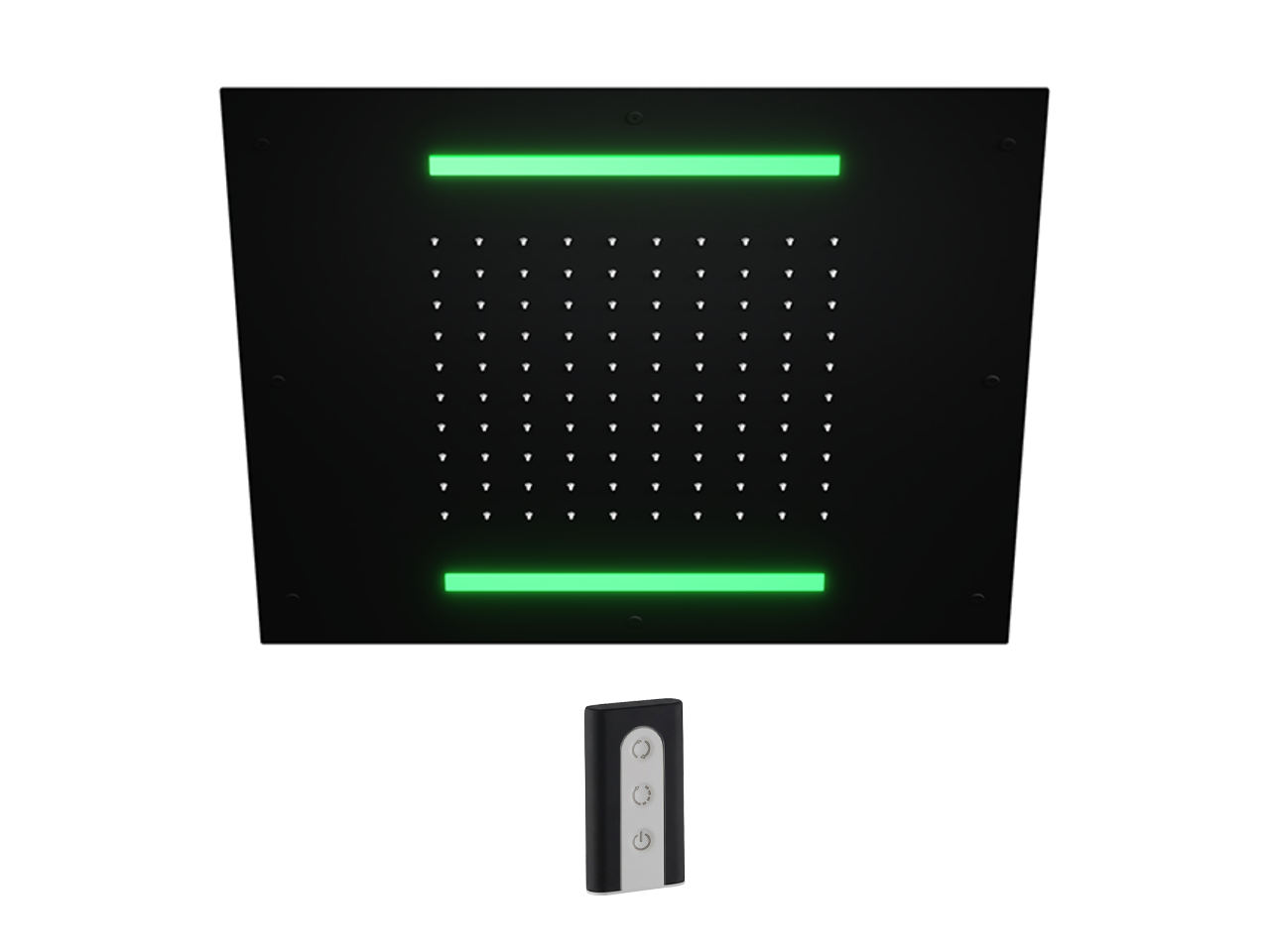 Soffione a soffitto con cromoterapia 500x500 mm ZEN SHOWER_ZS0C0070 -1