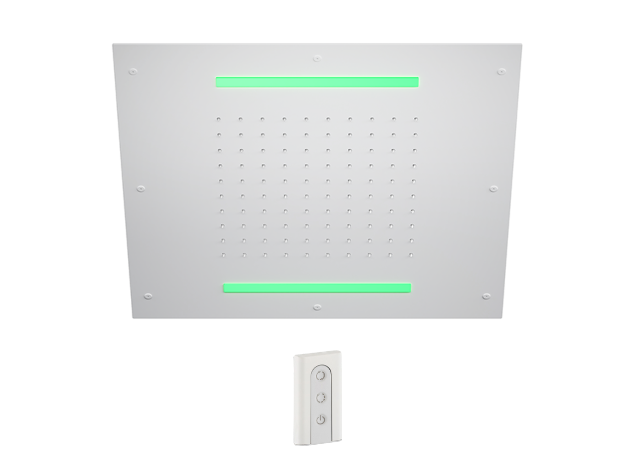 Soffione a soffitto con cromoterapia 500x500 mm ZEN SHOWER_ZS0C0070 -1