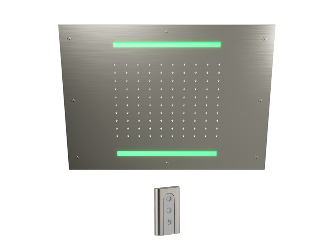 Soffione a soffitto con cromoterapia 500x500 mm ZEN SHOWER_ZS0C0070 -1