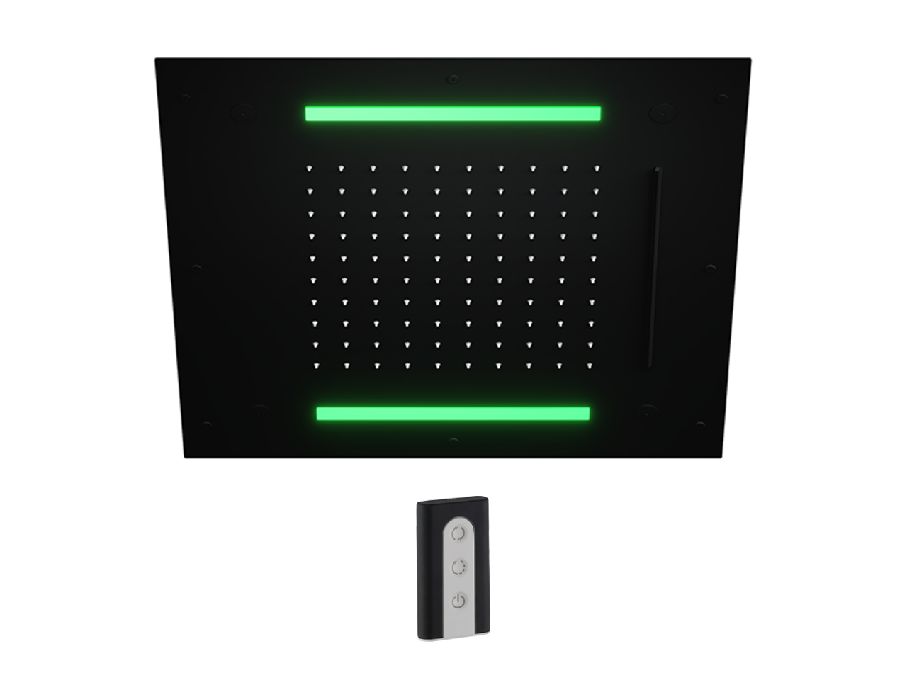 Soffione a soffitto con cromoterapia 500x500 mm ZEN SHOWER_ZS0C0080 -1