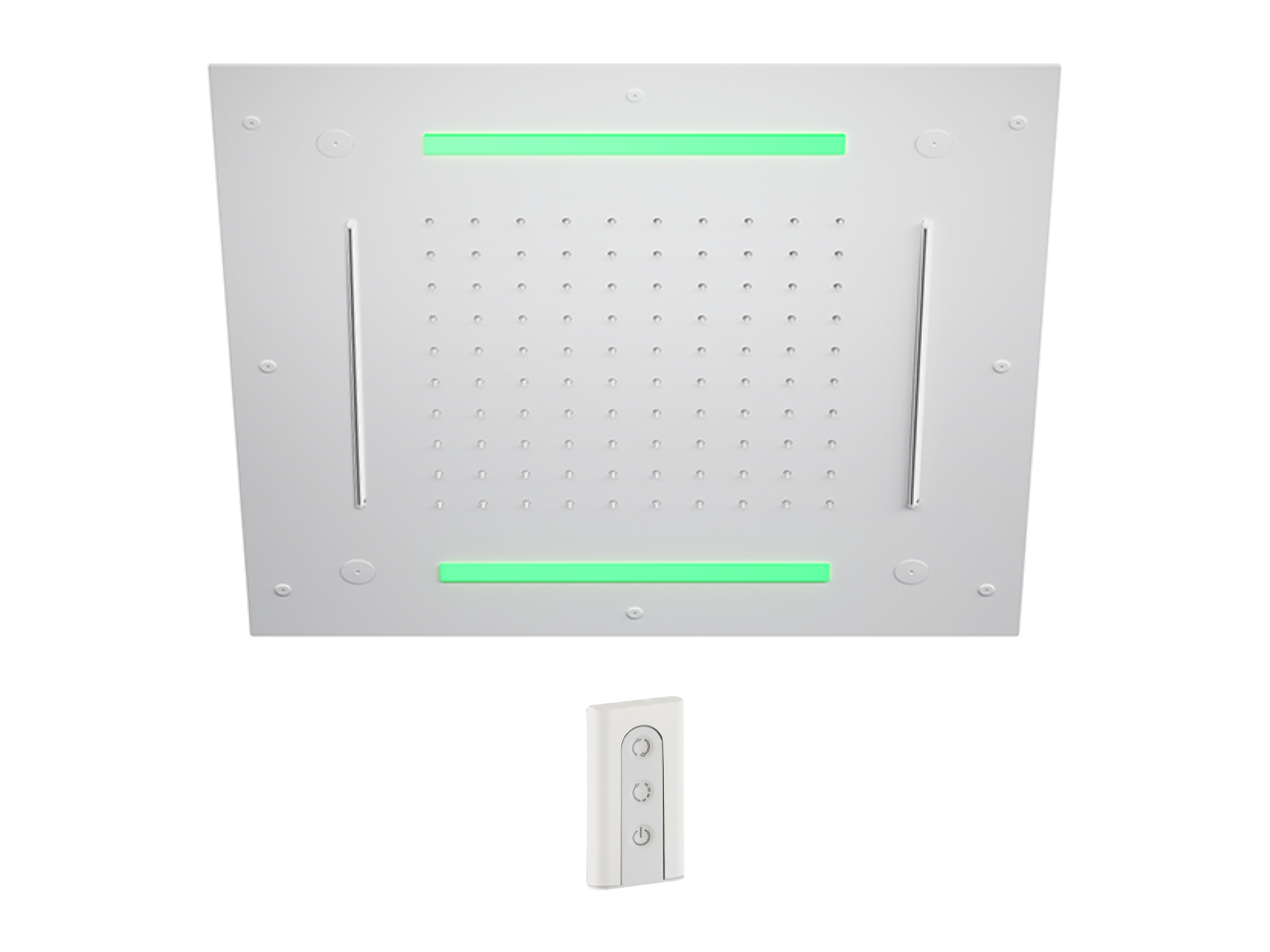 Soffione a soffitto con cromoterapia 500x500 ZEN SHOWER_ZS0C0090 -1