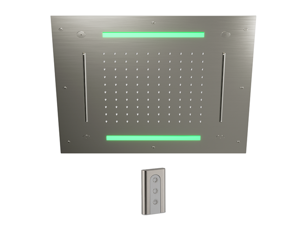 Soffione a soffitto con cromoterapia 500x500 ZEN SHOWER_ZS0C0090 -1