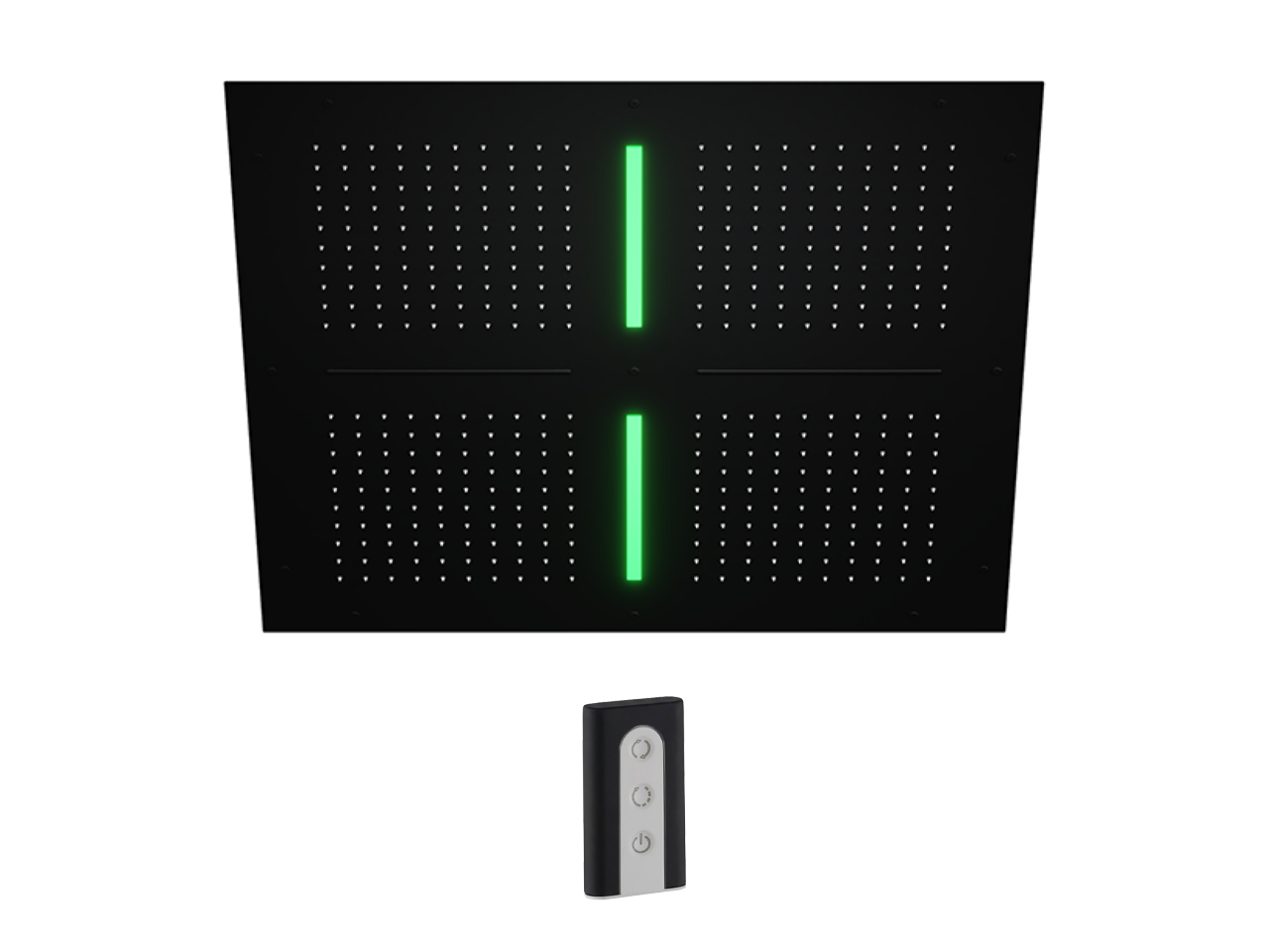 Soffione a soffitto con cromoterapia 800x800 mm ZEN SHOWER_ZS0C0100 -1