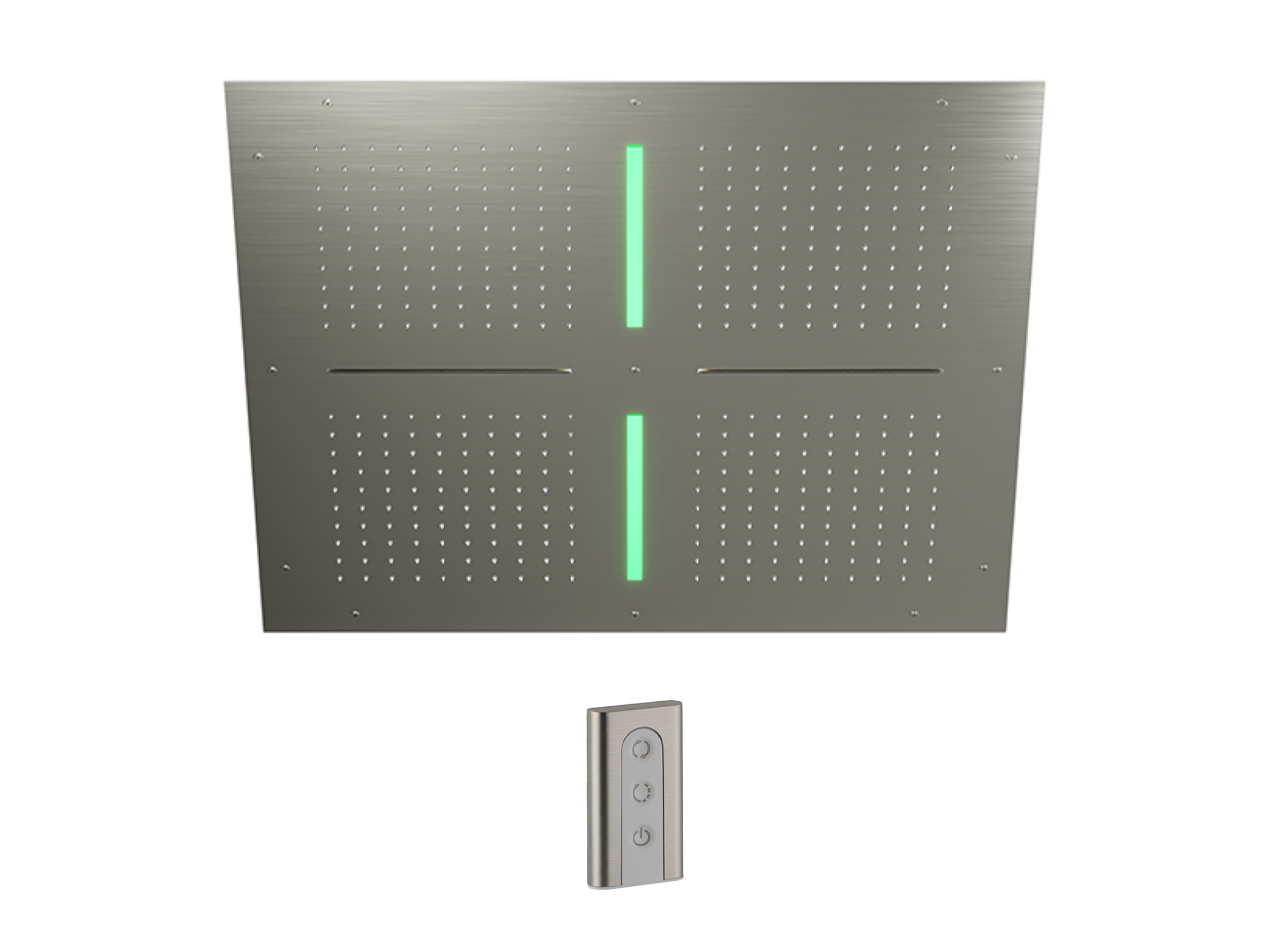 Soffione a soffitto con cromoterapia 800x800 mm ZEN SHOWER_ZS0C0100 -1