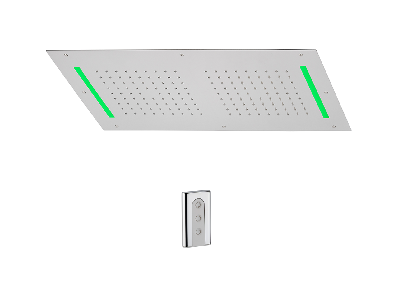 CisalSoffione a soffitto con cromoterapia 700x400 mm ZEN SHOWER_ZS0C0110