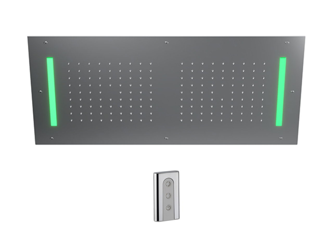 Soffione a soffitto con cromoterapia 700x400 mm ZEN SHOWER_ZS0C0110 -1