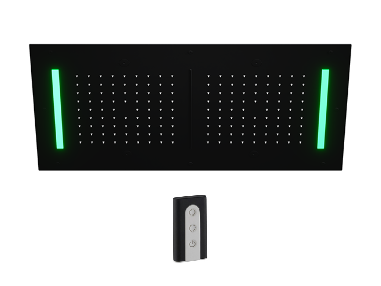 Soffione a soffitto con cromoterapia 700x400 mm WELLNESS_ZS0C0120 -1