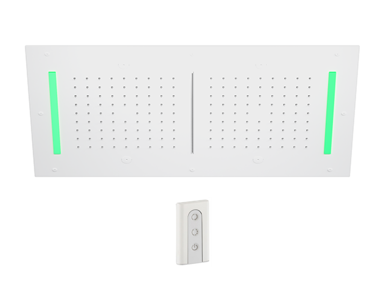 Soffione a soffitto con cromoterapia 700x400 mm WELLNESS_ZS0C0120 -1