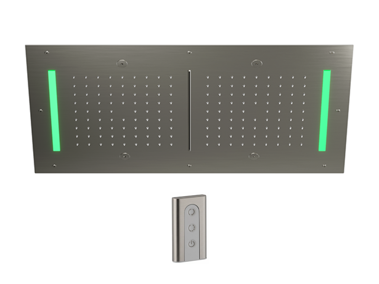 Soffione a soffitto con cromoterapia 700x400 mm ZEN SHOWER_ZS0C0120 -1