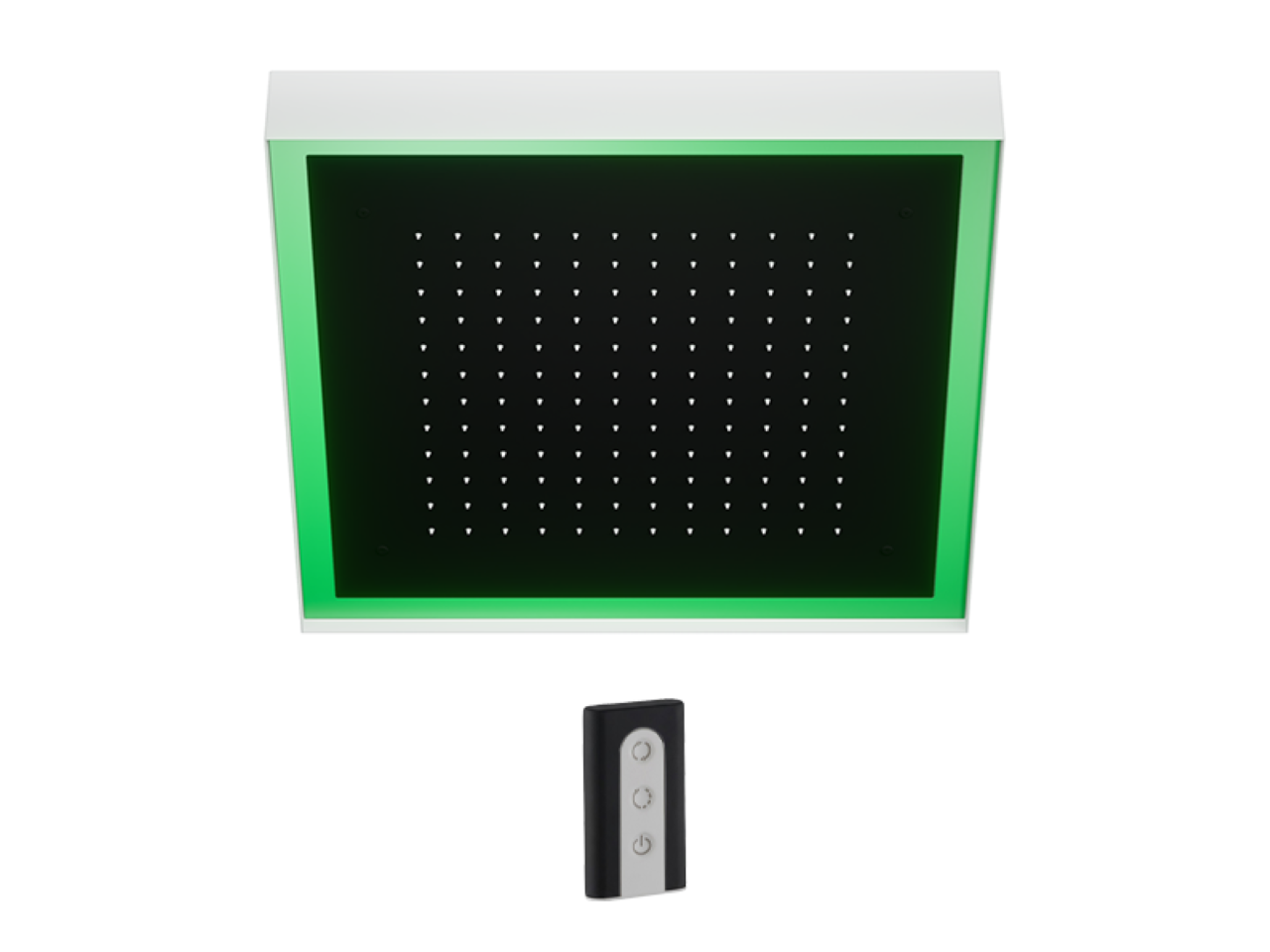 Soffione a soffitto con cromoterapia 570x570 mm ZEN SHOWER_ZS0C0130 -1