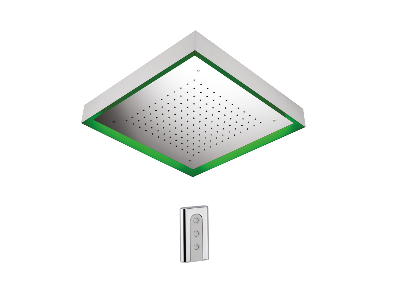 Soffione a soffitto con cromoterapia 570x570 mm ZEN SHOWER_ZS0C0130 - v1