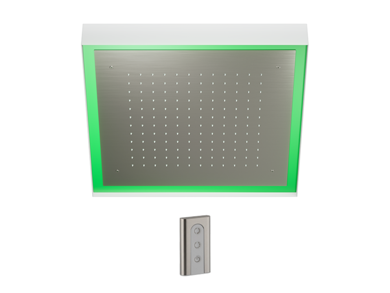 Soffione a soffitto con cromoterapia 570x570 mm ZEN SHOWER_ZS0C0130 -1