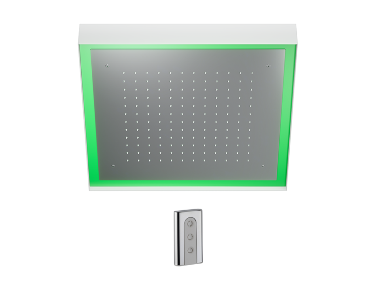Soffione a soffitto con cromoterapia 570x570 mm ZEN SHOWER_ZS0C0130 -1