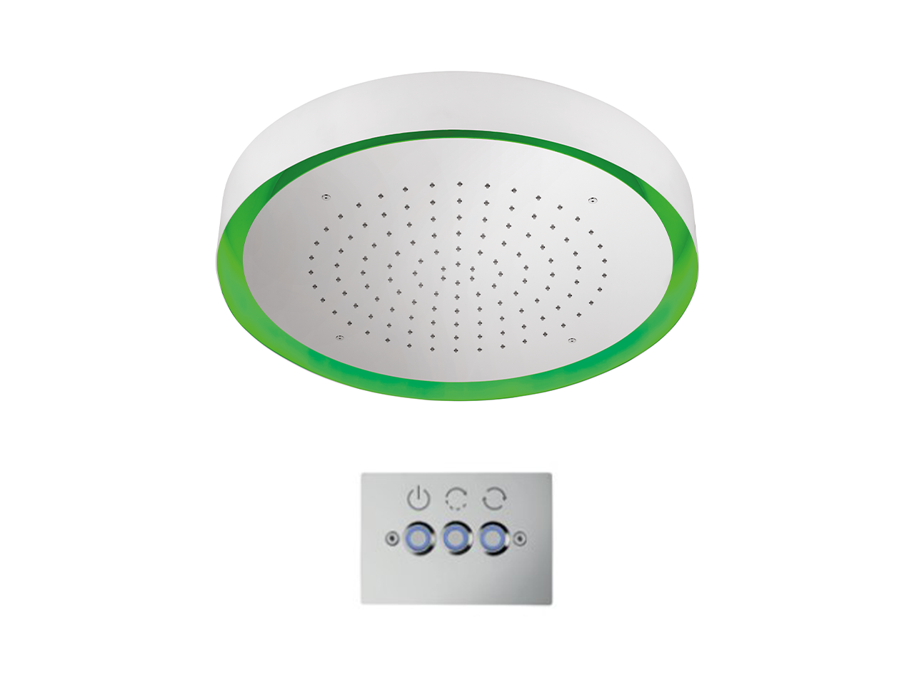 Soffione a soffitto con cromoterapia Ø 570 mm ZEN SHOWER_ZS0C0145 - v1