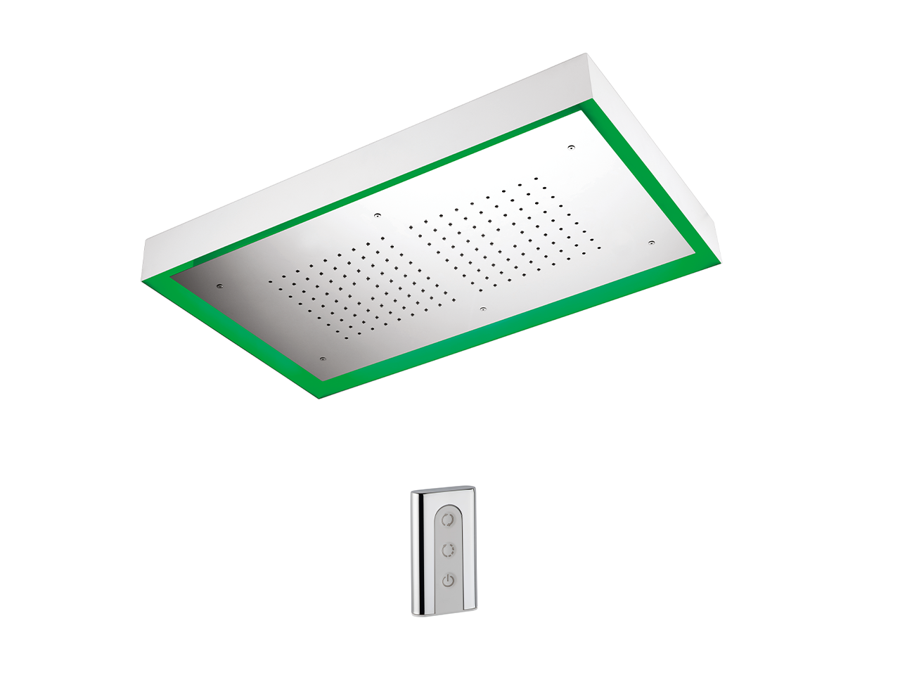 CisalSoffione a soffitto con cromoterapia 770x470 mm ZEN SHOWER_ZS0C0150