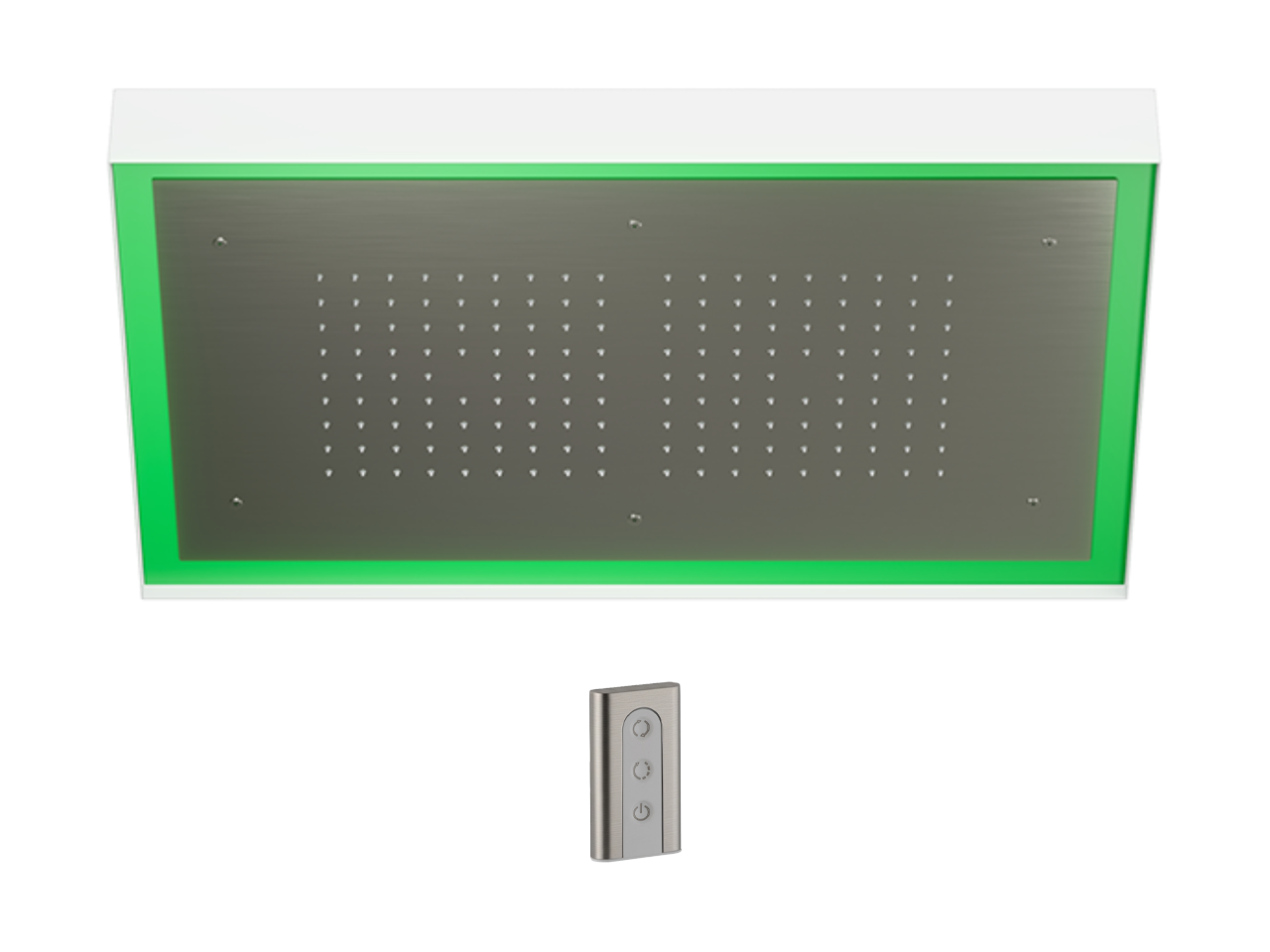 Soffione a soffitto con cromoterapia 770x470 mm ZEN SHOWER_ZS0C0150 -1