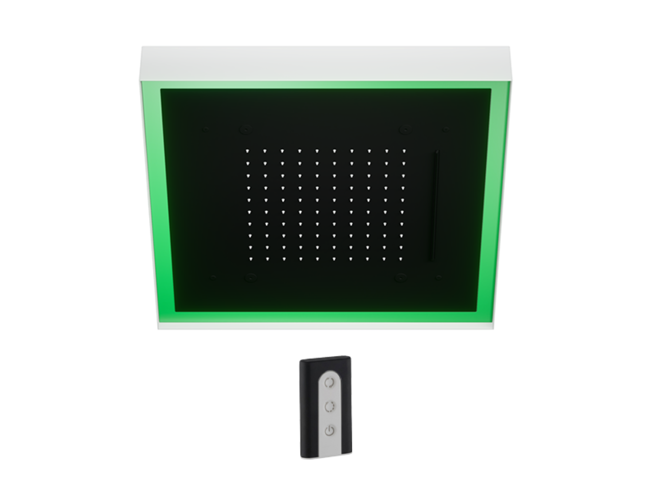 Soffione a soffitto con cromoterapia 570x570 mm ZEN SHOWER_ZS0C0160 -1