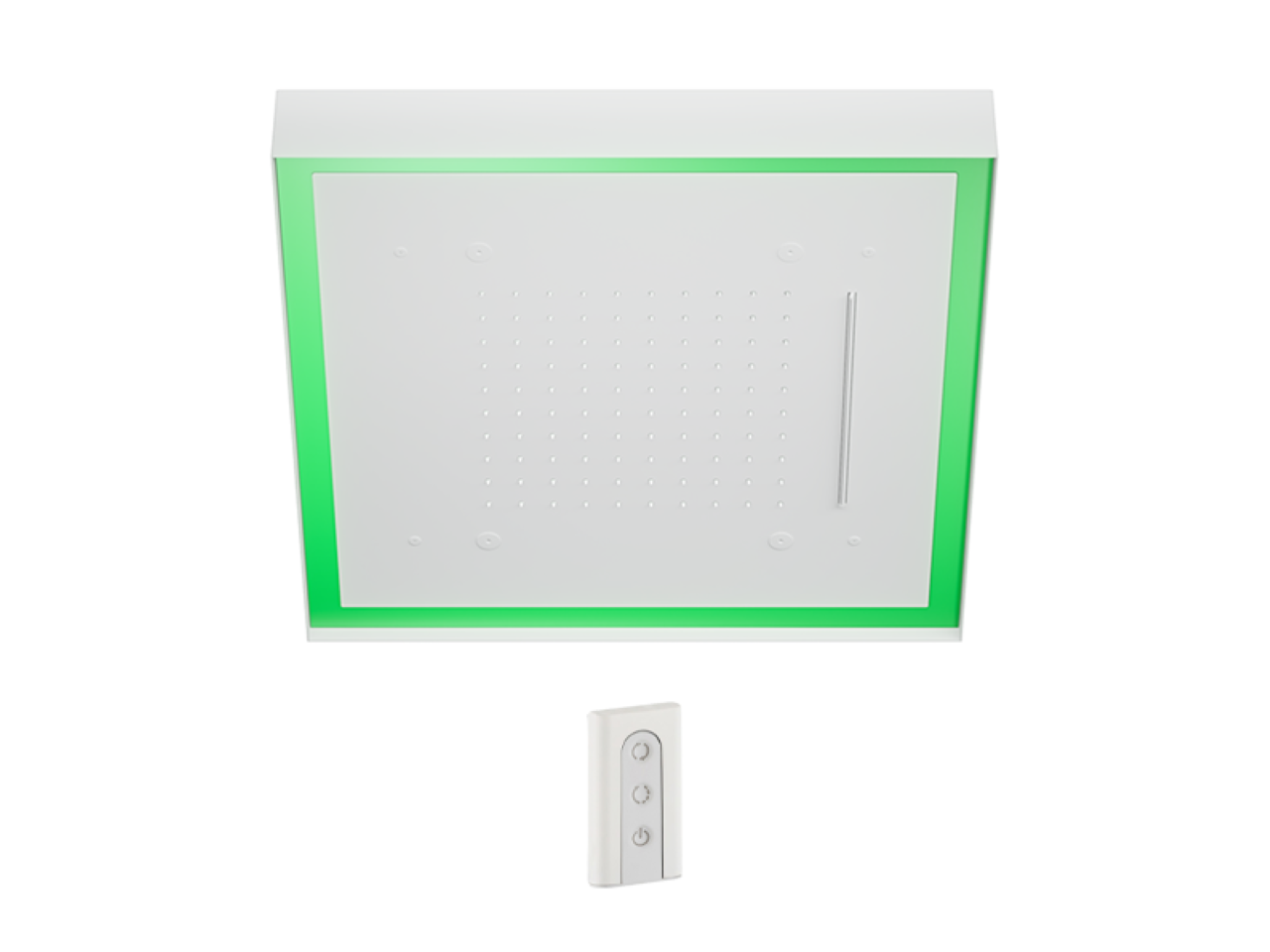 Soffione a soffitto con cromoterapia 570x570 mm ZEN SHOWER_ZS0C0160 -1