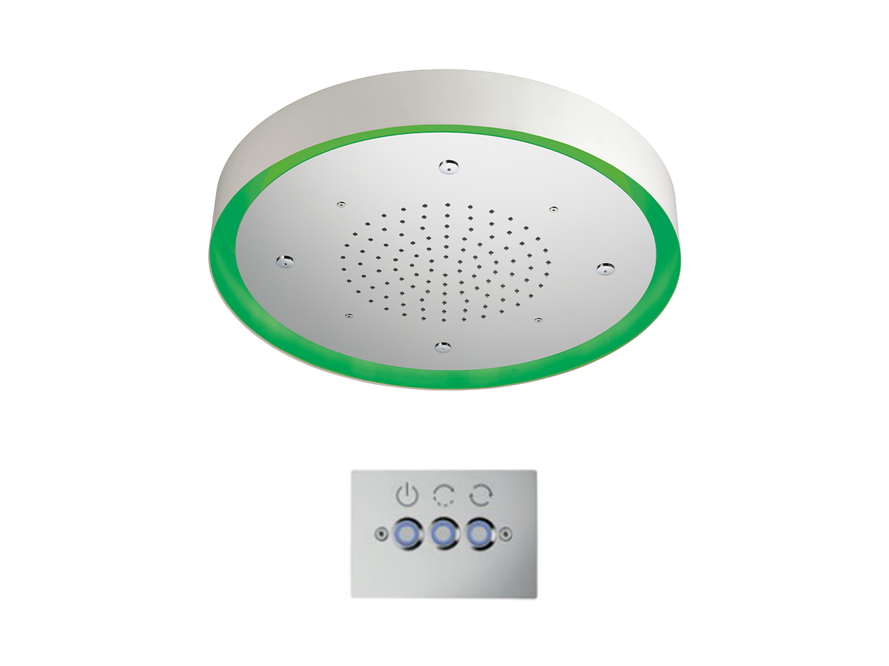 CisalSoffione a soffitto con cromoterapia Ø 570 mm ZEN SHOWER_ZS0C0175