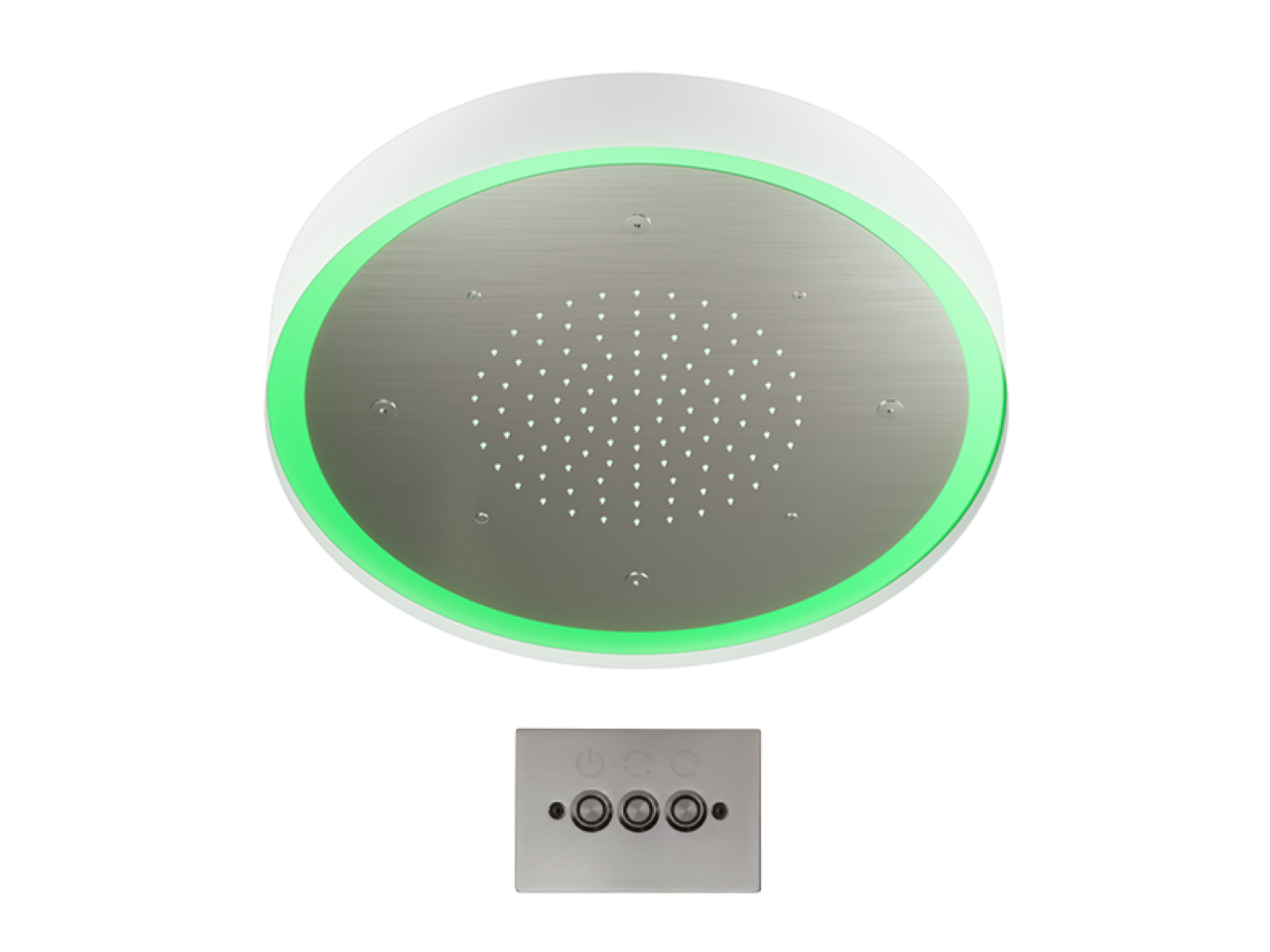 Soffione a soffitto con cromoterapia Ø 570 mm WELLNESS_ZS0C0175 -1