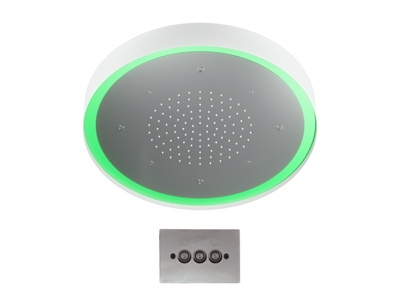 Soffione a soffitto con cromoterapia Ø 570 mm WELLNESS_ZS0C0175 -1