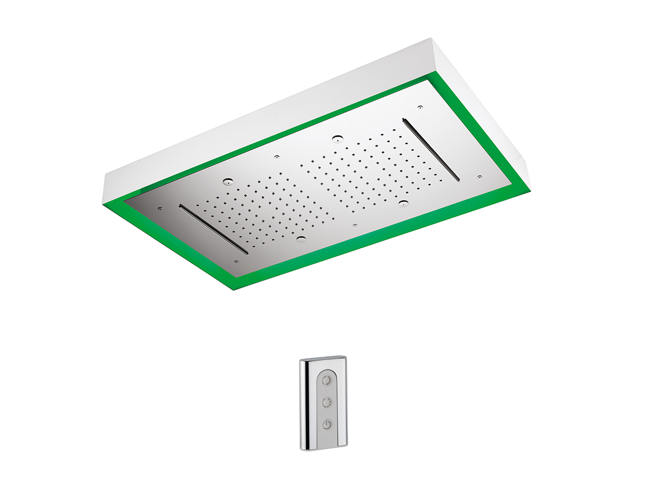 CisalSoffione a soffitto con cromoterapia 770x470 mm WELLNESS_ZS0C0180