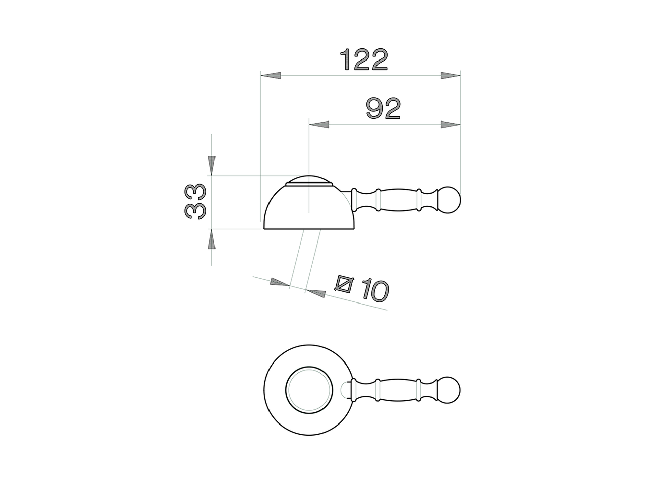 Leva monocomando 'AY' RICAMBI_ZZ903700 - v1