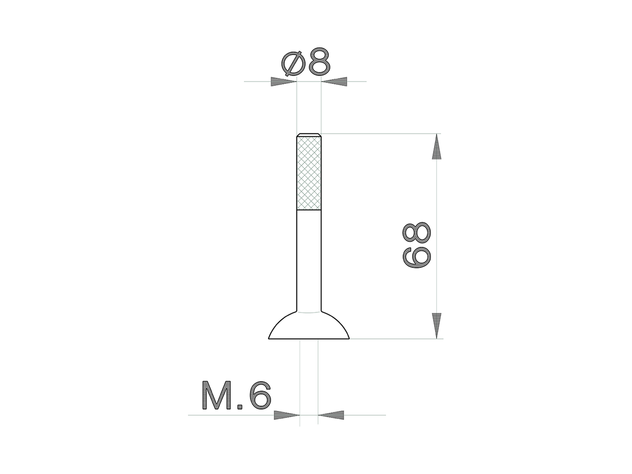 Leva monocomando 'LS' joystick RICAMBI_ZZ932930 - v1