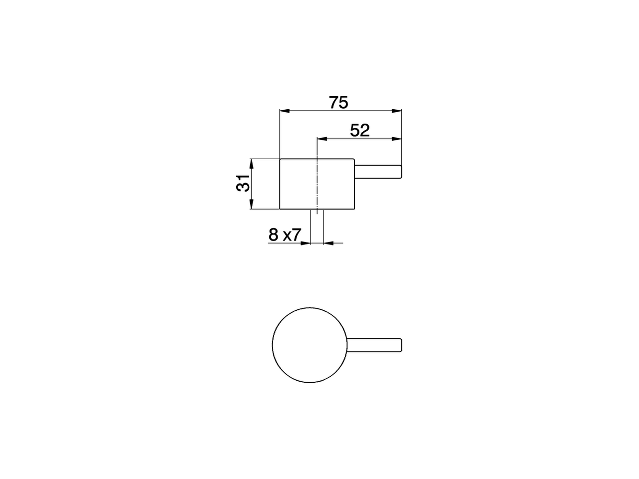 Leva monocomando 'LM' RICAMBI_ZZ944240 - v1