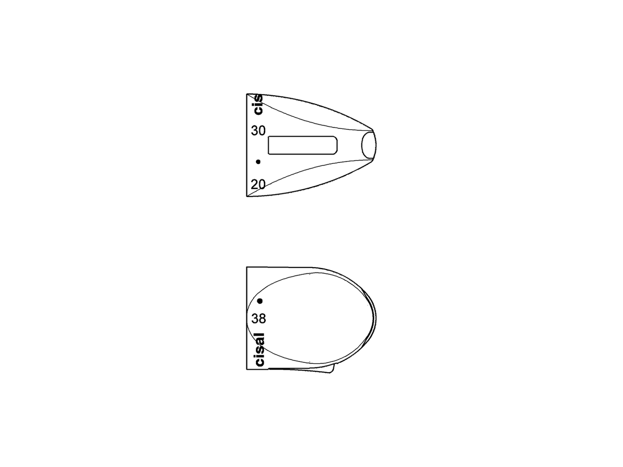 Maniglia 'H2' RICAMBI_ZZ945830 - v1