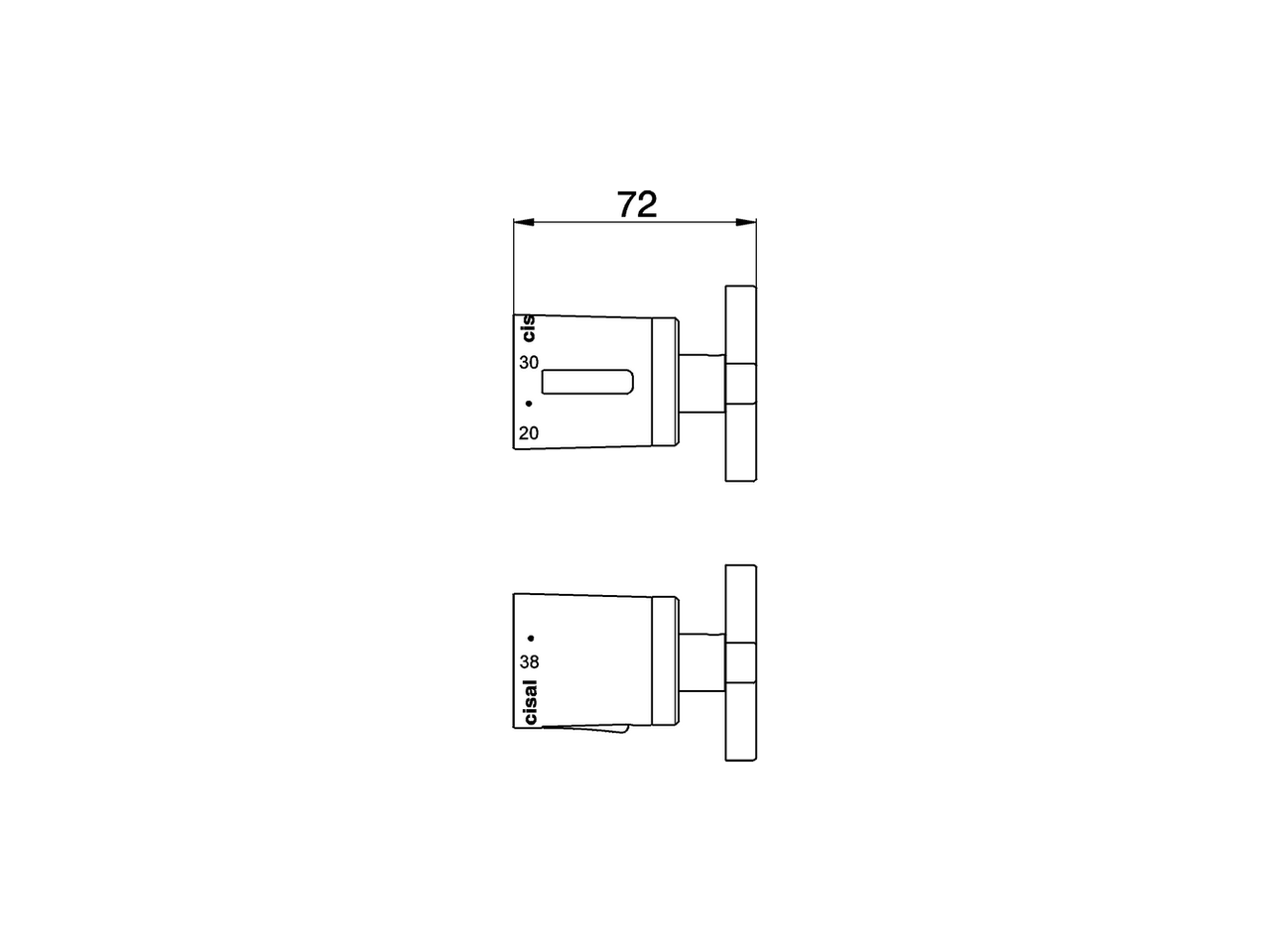 Maniglia 'BQ' RICAMBI_ZZ945980 - v1