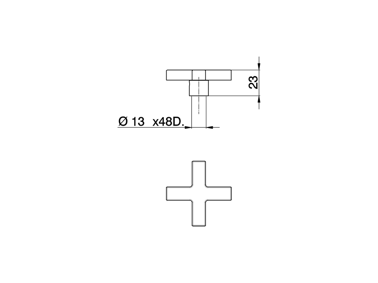 Maniglia Barcelona Quad RICAMBI_ZZ945990 - v1