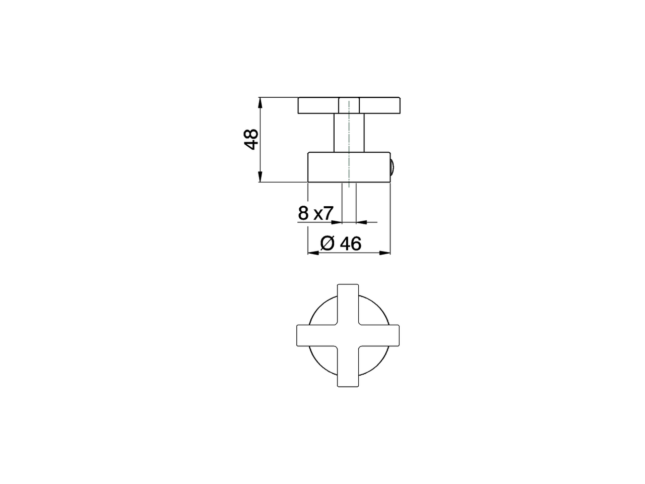 Leva monocomando 'BQ' RICAMBI_ZZ946370 - v1