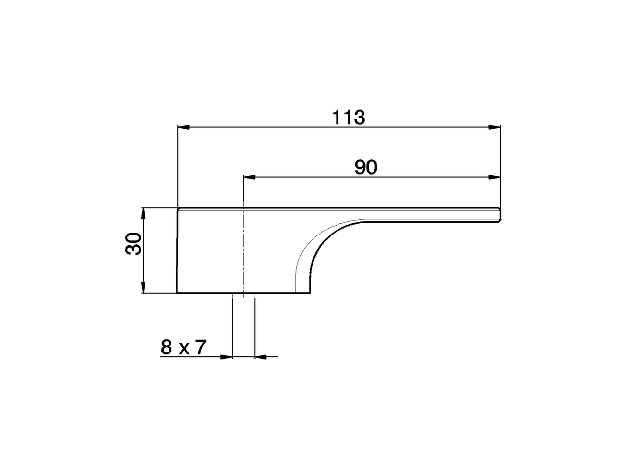Leva monocomando 'CU' RICAMBI_ZZ947840 - v1