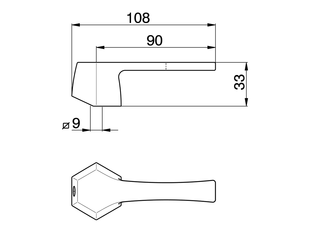 Leva monocomando 'CE' RICAMBI_ZZ949580 - v1